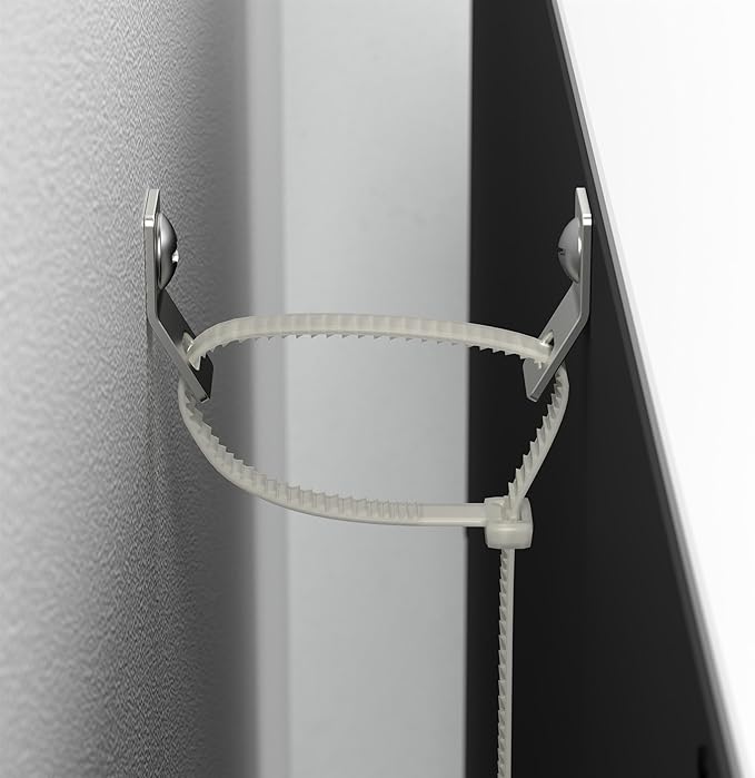 Bush Furniture Universal 25W Tall 5 Shelf Bookcase in White, Vertical Storage and Display Bookshelf for Home Office or Living Room Organization