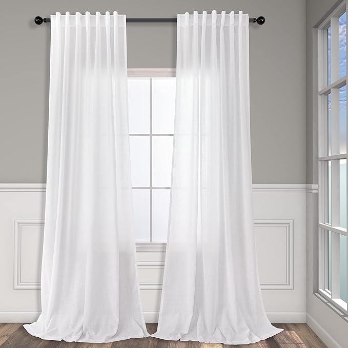 Pitalk Farm House Curtains 5 FT Wide by 84 Inches Long - Image 2