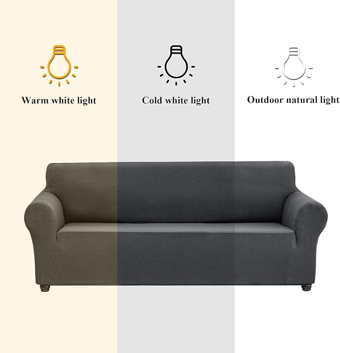 Joccun Stretch Chair Couch Cover, 1-Piece Sofa Slipcover Spandex Jacquard - Image 3