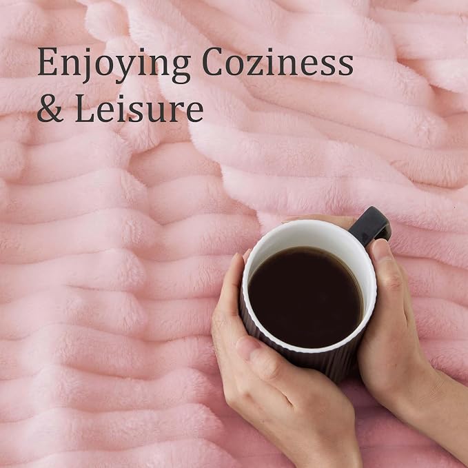 BEDELITE Twin Blanket for Couch & Bed, 300GSM Soft & Warm Fleece Blanket - Image 4