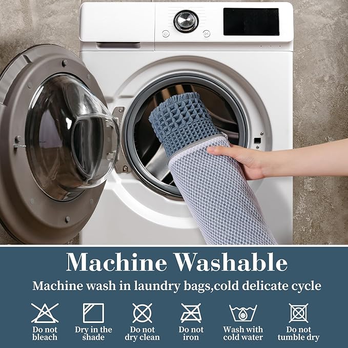 RESARE Waffle Bath Mat - Image 6