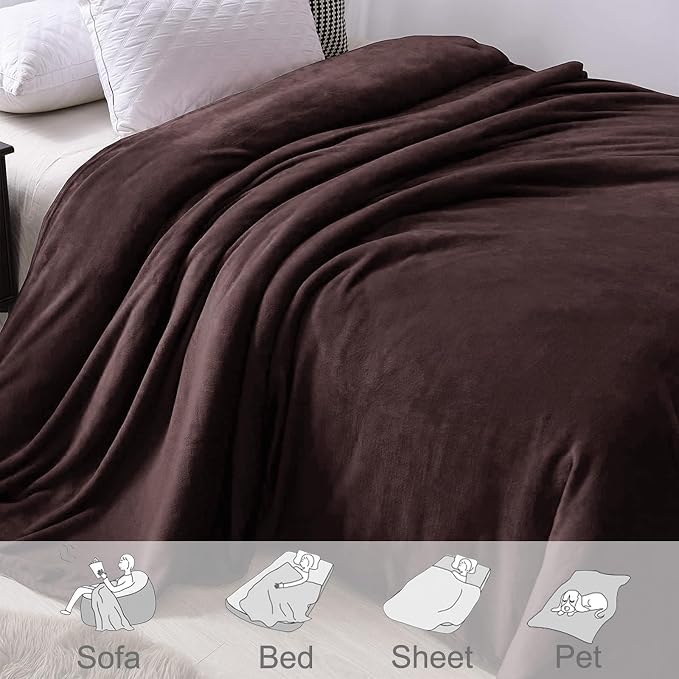 Exclusivo Mezcla Fleece Blankets Queen Size - Image 5