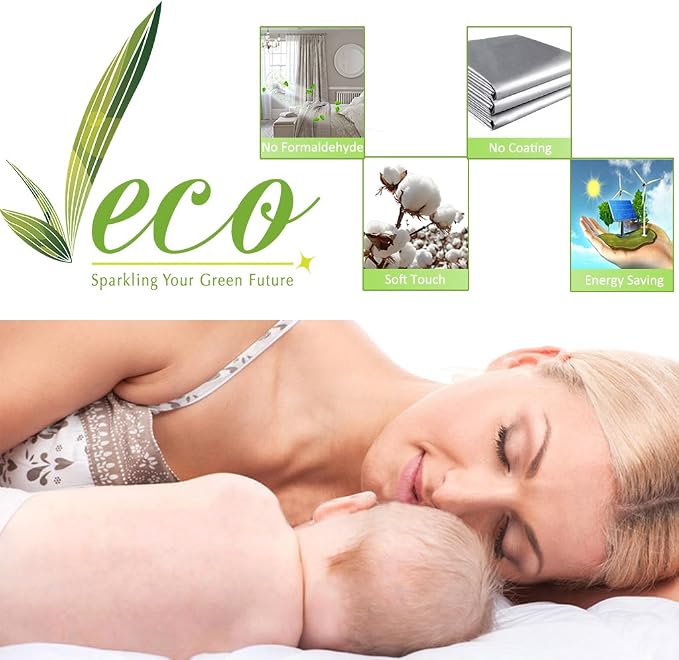NICETOWN Full Shade Curtain Panels, Pair of Energy Smart & Noise Blocking Out - Image 7
