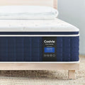 Coolvie Twin XL Mattress 14 Inch, Gel Memory Foam Bed in a Box, Adaptive Support Breathable Hybrid Mattresses with CertiPUR-US Certified, Double Coesoling Individually Coil & Medium Plush Support