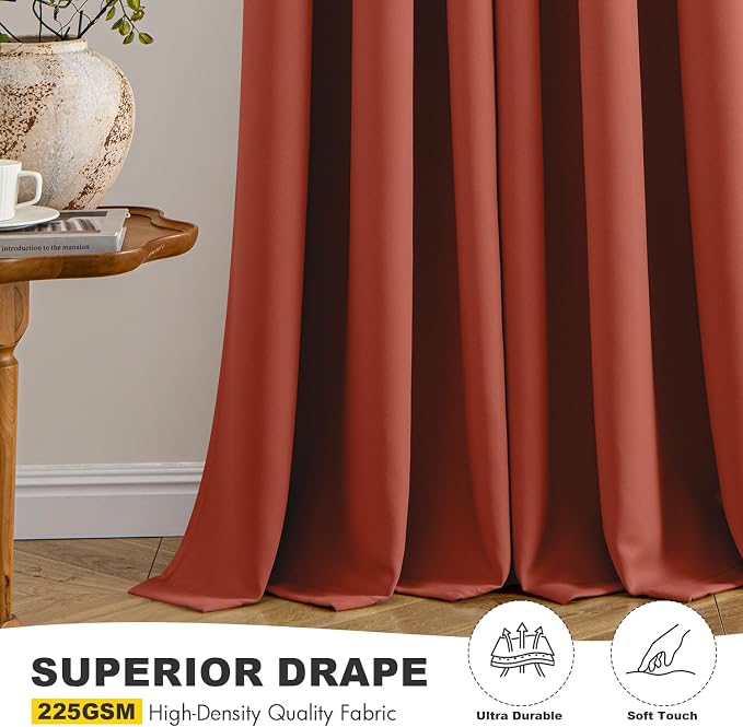 MIULEE Short Fall Curtains for Windows - Image 6