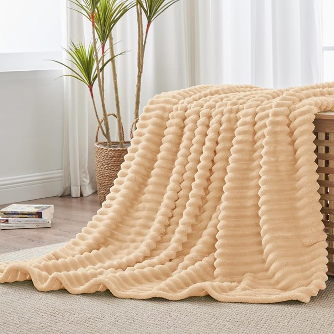 BEDELITE Twin Blanket for Couch & Bed, 300GSM Soft & Warm Fleece Blanket - Image 7