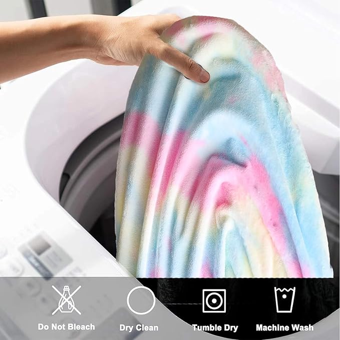 Bean Bag Chair for Adults Kids Without Filling Comfy Fluffy Giant Round Beanbag Lazy Sofa Cover for Reading Chair Floor Chair, 6FT, Multicolored