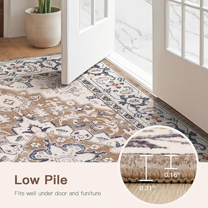 Lofus 6x9 Area Rugs for Living Room, Washable Area Rug, Rugs for Bedroom - Image 7