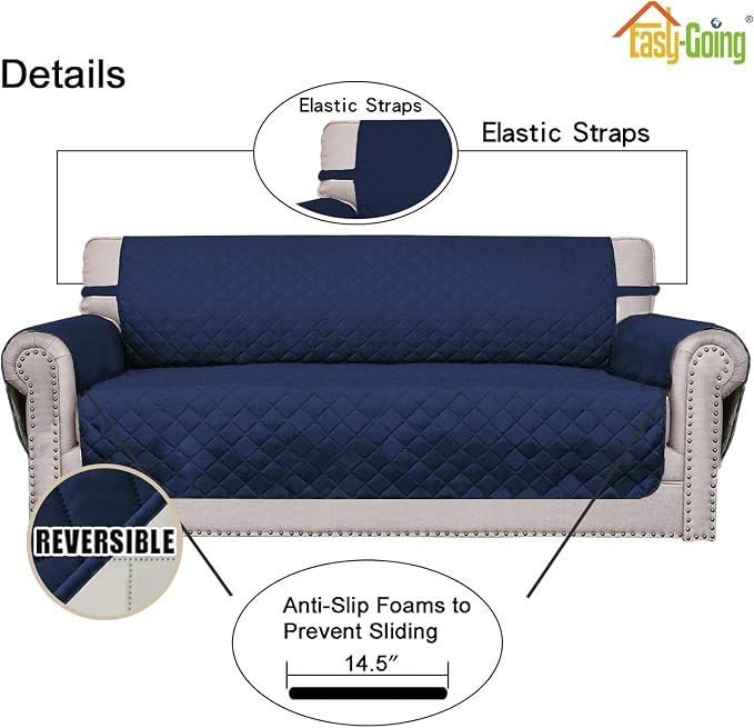 Easy-Going Reversible Couch Cover - Image 3