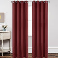 Joydeco Blackout Curtains 108 Inch Length 2 Panels Set, Thermal Insulated Long by JOYDECO