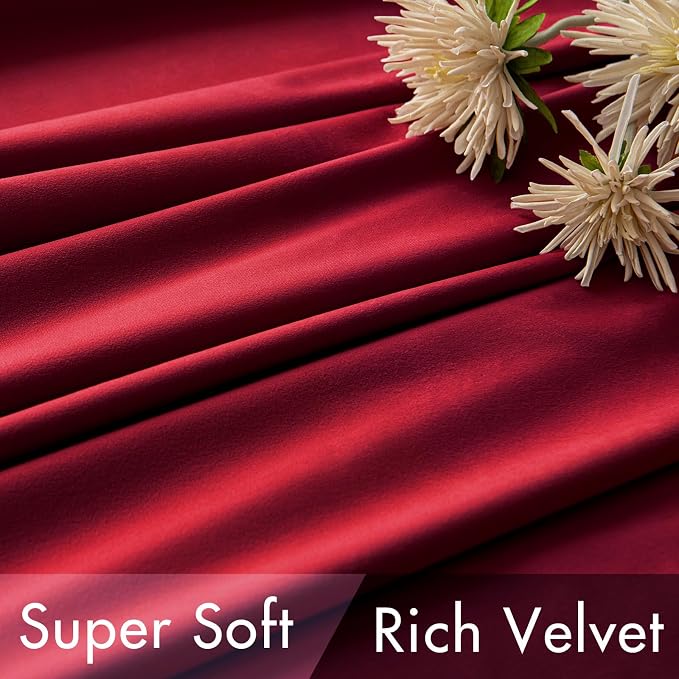 MIULEE Velvet Curtains 84 inches - Image 4