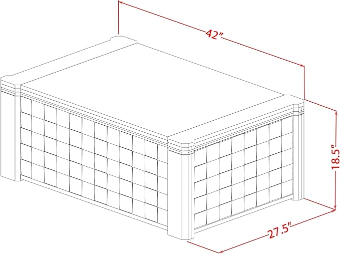 X07DA-BC8-32 10-Pc Kitchen Table Set includes an Extendable Rectangle Kitchen Table, 1 Coffee Table, 7 Polyester Dining Chairs and 1 Bench, 39x120 Inch, Antique Walnut