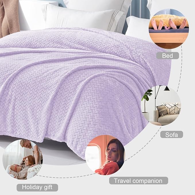 Exclusivo Mezcla Fleece Queen Size Blanket - Image 3