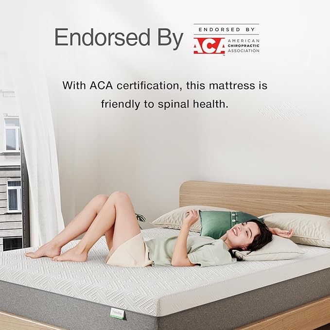 Novilla Full Mattress, 6-Inch Gel Memory Foam Mattress for Cool Night Sleep & Pressure Relief, Medium Firm Full Size in a Box, Bliss