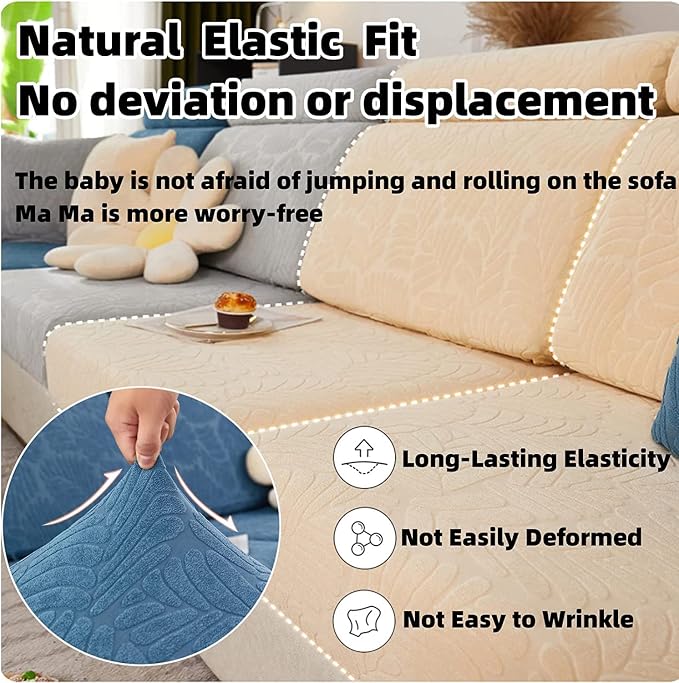 Couch Cushion Covers for Sofa Couch Covers Wear-Resistant Universal Sofa Cover - Image 8