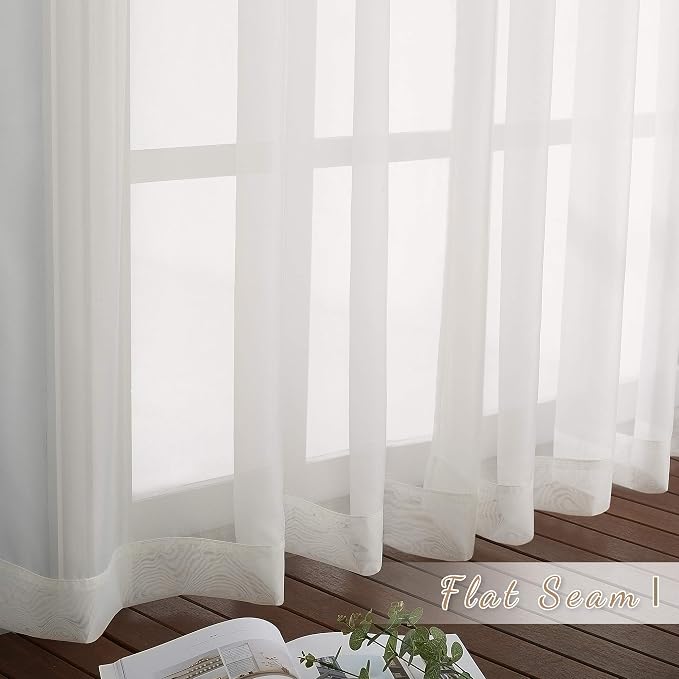 NICETOWN Voile Sheer Window Curtains - Image 6