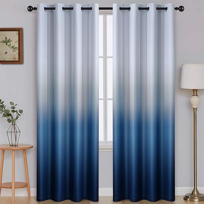 SimpleHome Ombre Room Darkening Curtains - Image 7