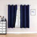 ChrisDowa 100% Blackout Curtains 63 inch Long by ChrisDowa