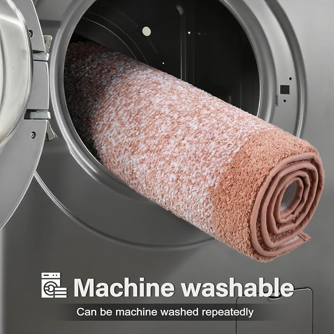 36x24 Large Bathroom Rugs Washable Non Slip, Soft Absorbent Quick Dry Mats - Image 9