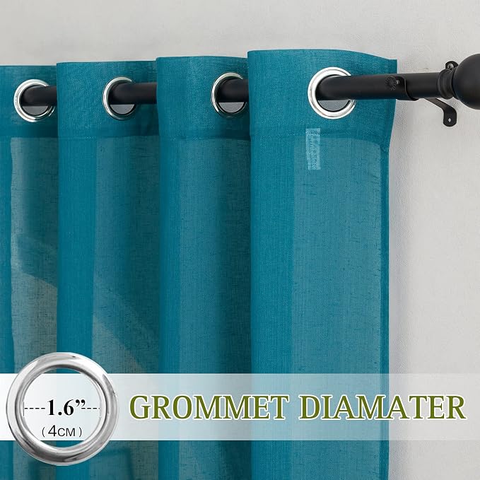 NICETOWN Small Curtains 45 inch Length - Image 2