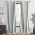 MIULEE 100% Blackout Linen Curtains by MIULEE