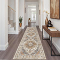 Madane Runner Rug 2x8, Washable Hallway Runner Rugs, Non-Slip Low-Pile Soft by Madane