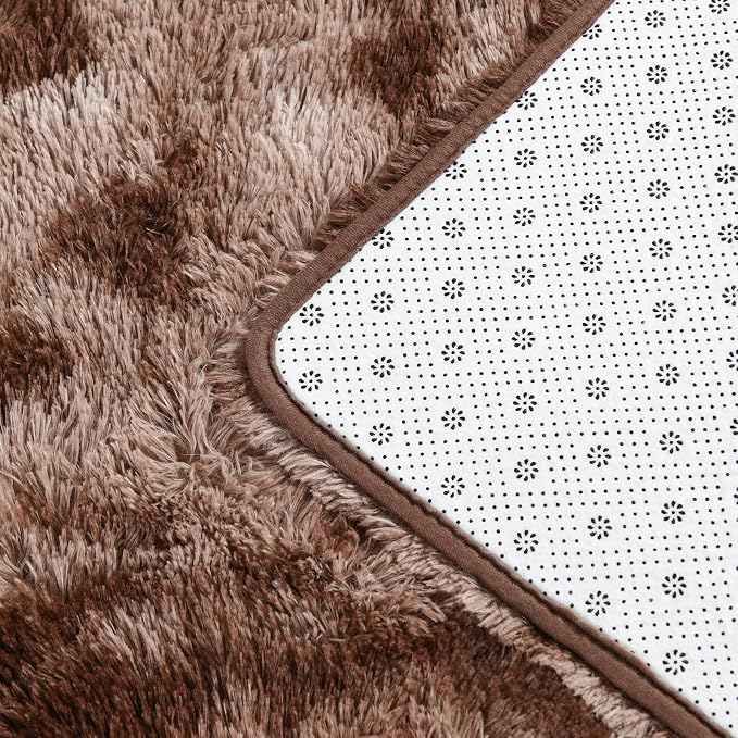 Deerhoo Large Shag Area Rugs 8 x 10, Tie-Dyed Plush Fuzzy Rugs - Image 6