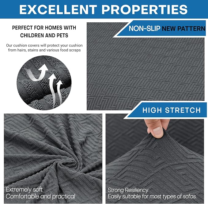 XINEAGE 2026 New 3 Pieces Couch Covers - Image 2