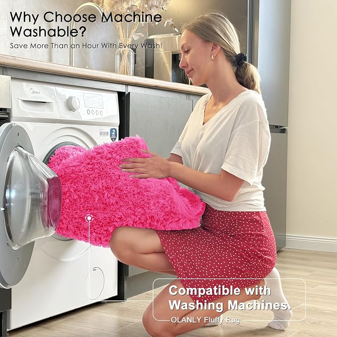 OLANLY 6x9 Machine Washable Large Area Rugs - Image 2