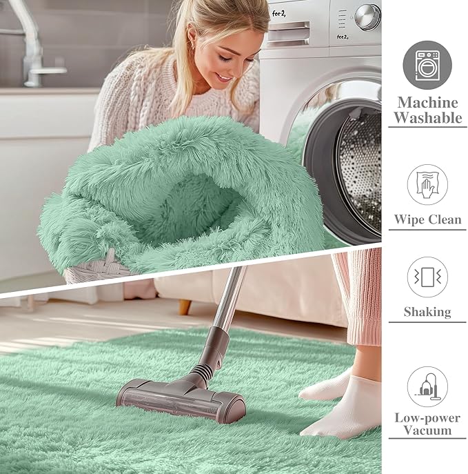 OLANLY 2x5 Machine Washable Runner Rugs - Image 2