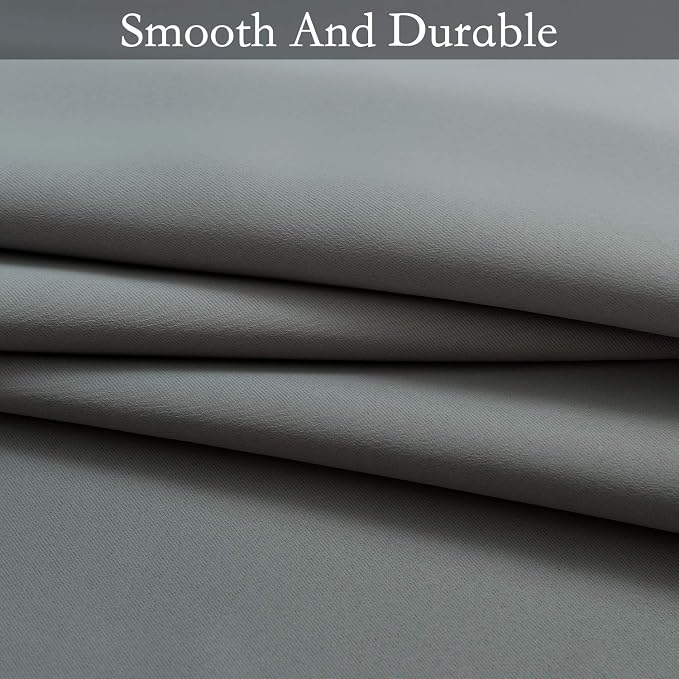 SimpleHome Ombre Room Darkening Curtains 63 inch Long - Image 5