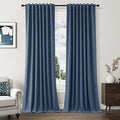 Guken 100% Blackout Curtains 108 Inch Length 2 Panels Set by Guken