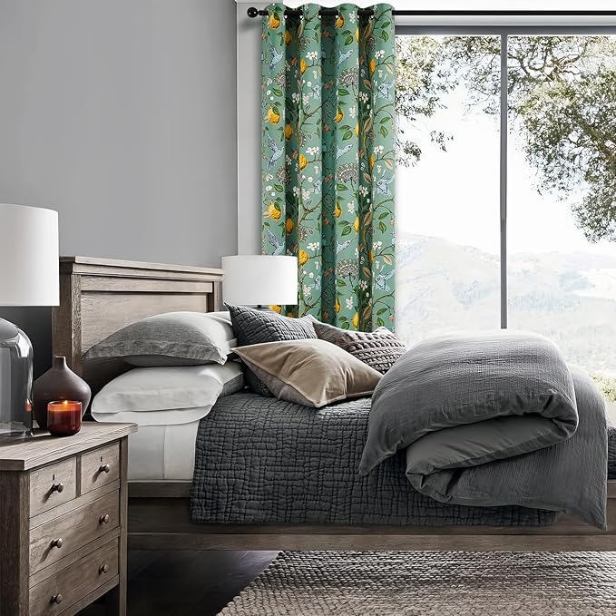 Topfinel 105 Inches Long Sage Green Luxury Curtains - Image 5