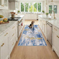 Washable Area Rugs 3x6 Non-Slip Modern Abstract Soft by RELEANY