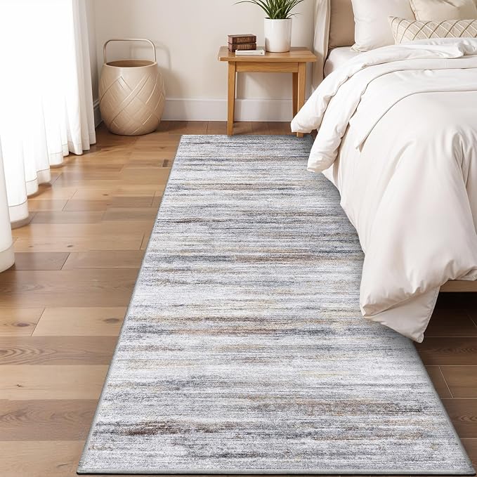 2x5 Washable Runner Rug for Family: Easy-to-Clean Runners for Hallway Entryway - Image 2