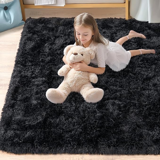 Pionblank 8x10 Rug for Living Room, Fuzzy Plush Large Area Rug, Fluffy Modern - Image 7