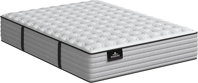 Kingsdown Passions Aspiration 14" Plush Hybrid Mattress, King, Tan