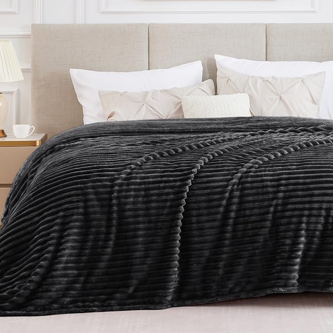 BEDELITE King Size Blanket for Bed, 300GSM Soft & Warm Fleece Blanket, by BEDELITE