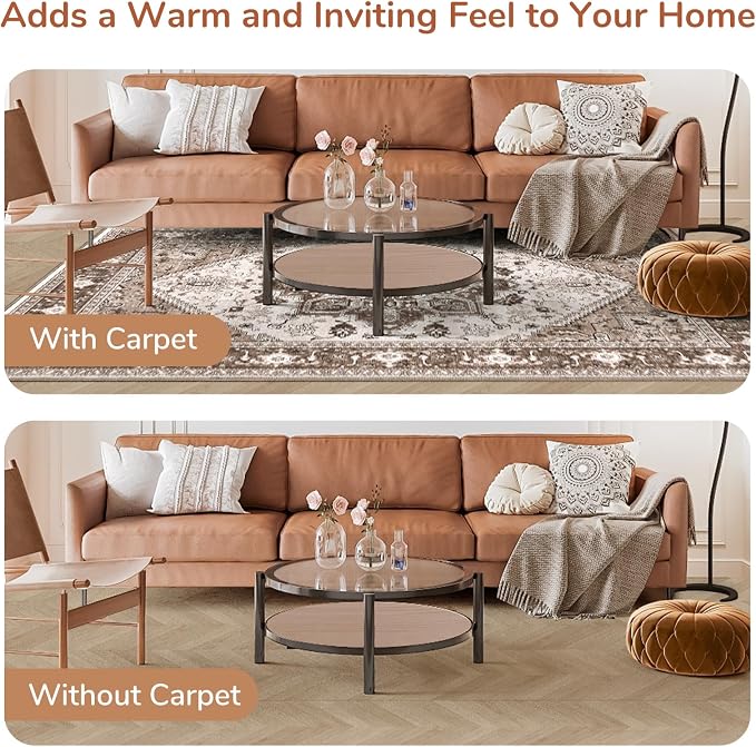 OPPODREAM Soft 10x14 Area Rugs, Washable Rugs 10x14 - Image 8
