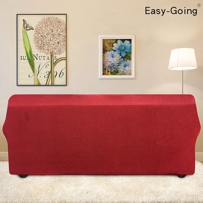 Easy-Going Stretch Sofa Slipcover 1-Piece Sofa Cover Furniture Protector Couch - Image 4