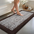 60x24 Long Bathroom Rugs Washable Non Slip, Soft Absorbent Quick Dry Mats by Unknown