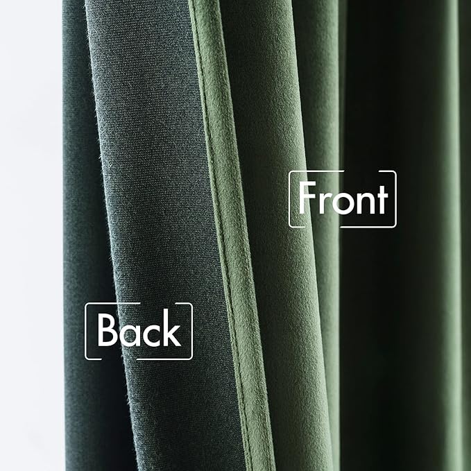 MIULEE Velvet Curtains 94 inches - Image 6