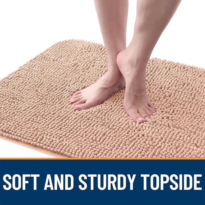 OLANLY Dog Door Mat for Muddy Paws 59x20, Absorbs Moisture and Dirt, Absorbent - Image 4