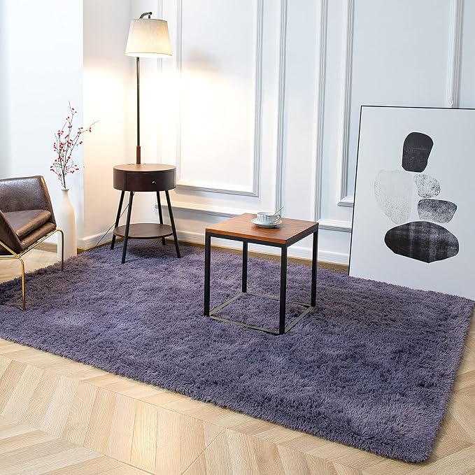 TWINNIS Super Soft Shaggy Rugs Fluffy Carpets 9x12 Feet, Indoor Modern Plush - Image 7