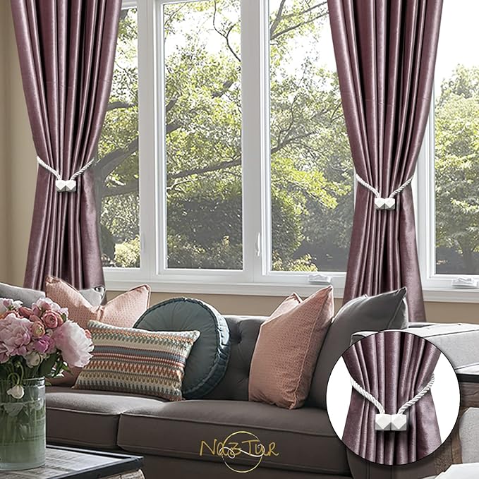 NazTur Magnetic Curtain Tiebacks- Upgrade 2022 - Image 7
