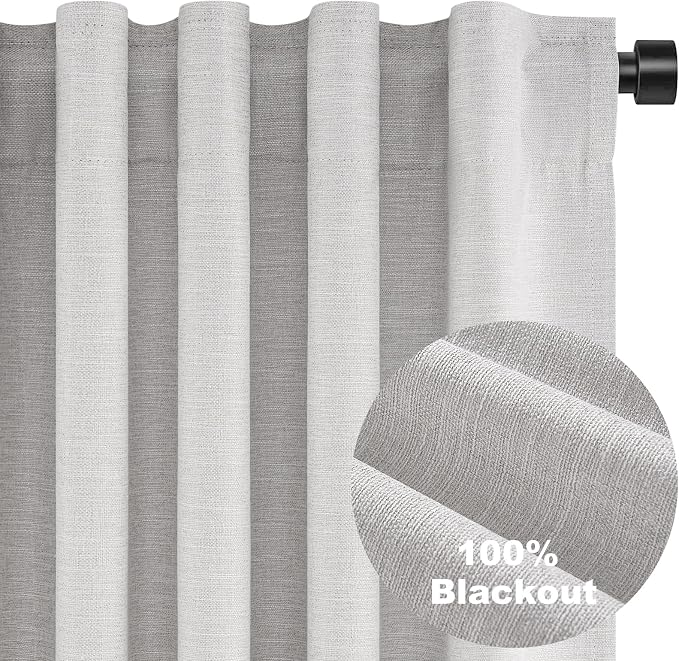 Extra Wide 72 Inches 90 Long 100% Blackout Curtains - Image 8