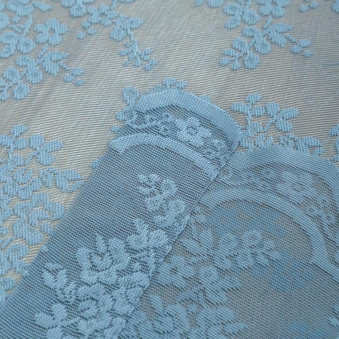 YJ YANJUN Vintage Lace Curtains 54 Inch Length - Image 5