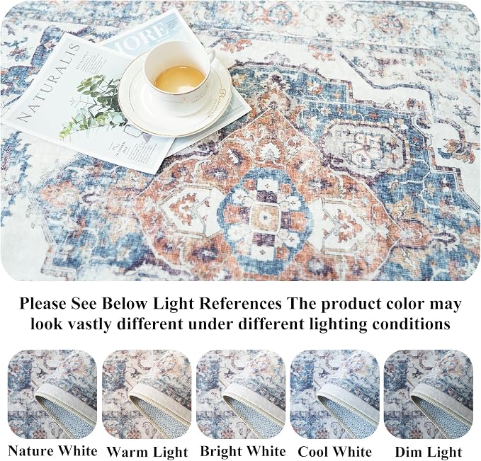 Washable 3x12 Hallway Runner Rugs: Indoor Long Ultra Soft Rug - Image 4