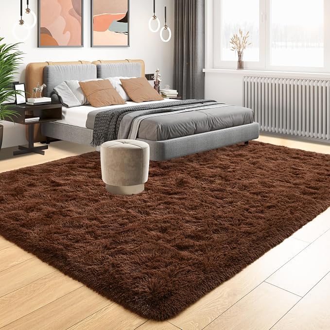 Tepook Area Rugs 9x12 for Living Room, Super Soft Fluffy Rugs for Bedroom - Image 3