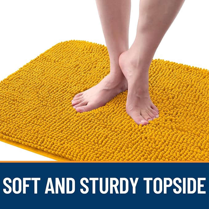 OLANLY Dog Door Mat for Muddy Paws 59x20, Absorbs Moisture and Dirt, Absorbent - Image 4
